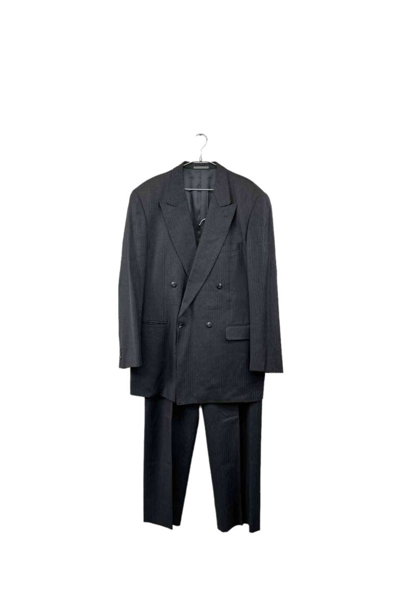 Ermenegildo Zegna gray stripe set up エルメネジルドゼニア スーツ セットアップ グレー ストライプ サイズAB50 ヴィンテージ 8 買_画像1