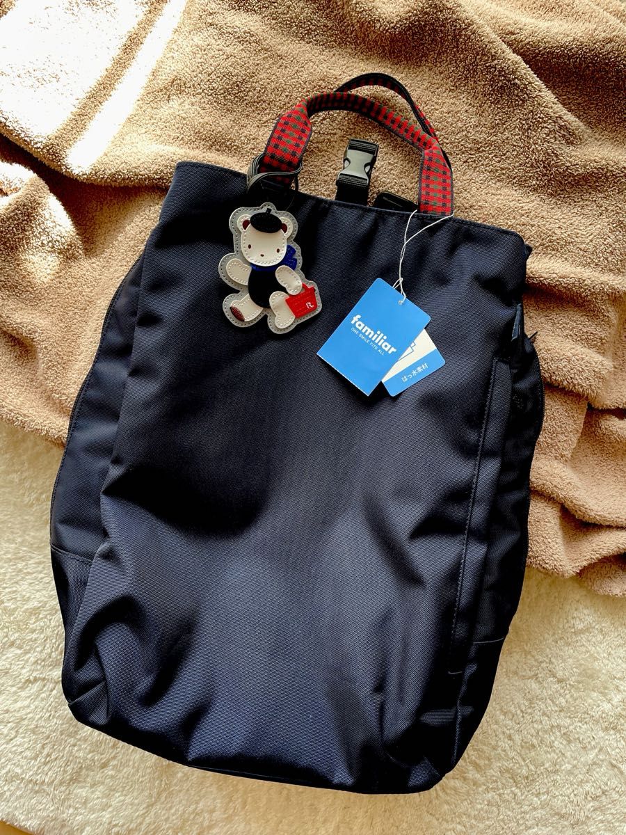 リュックサック(2wayトート)〈ROOTOTE × familiar〉ファミリア リュックサック(2wayトート)〈ROOTOTE × familiar〉ファミリア