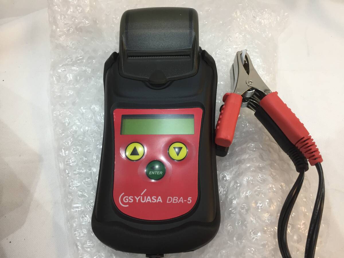★GSユアサ DBA-5 バッテリーテスター 診断機 新品_画像2