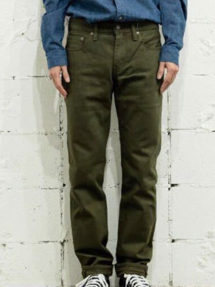 Levi's 511 THERMOLITE 045112774 W27裏側に微起毛を使用_画像1