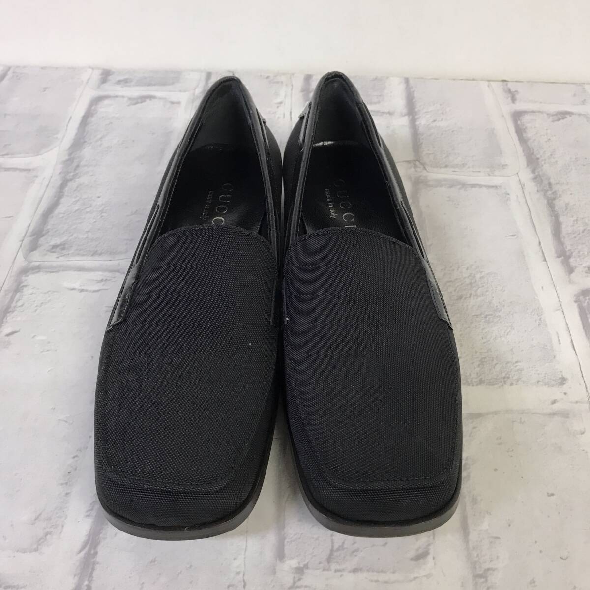 ☆【在庫処分】GUCCI グッチ ローファー ブラック サイズ35 22㎝ 美品☆T02-093ｐ_画像2