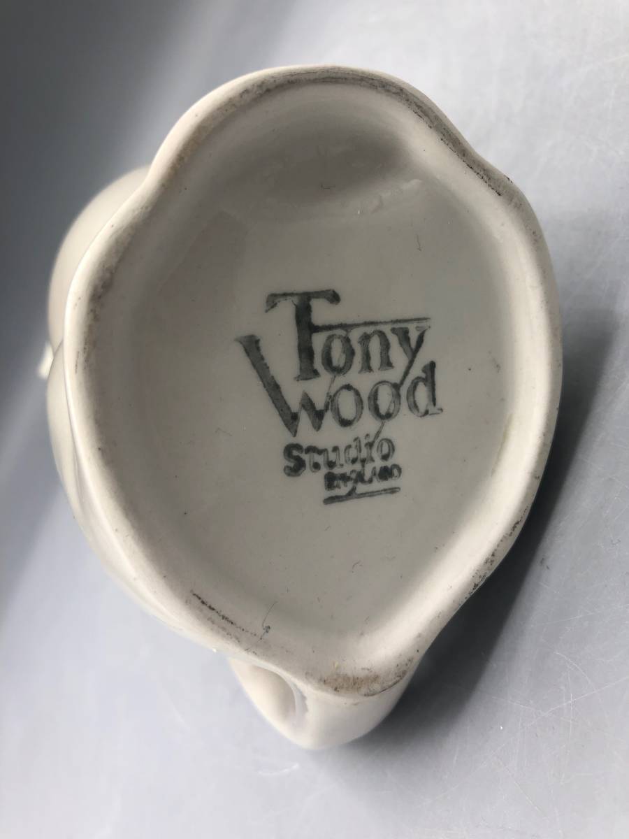  Tony wood Tony Wood cat cat milk Jug creamer Britain made (101-8)