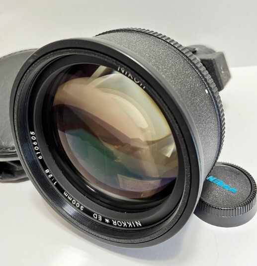 ★外観美品★ ニコン Nikon Ai-S Nikkor ED 300mm F2.8 付属品多数