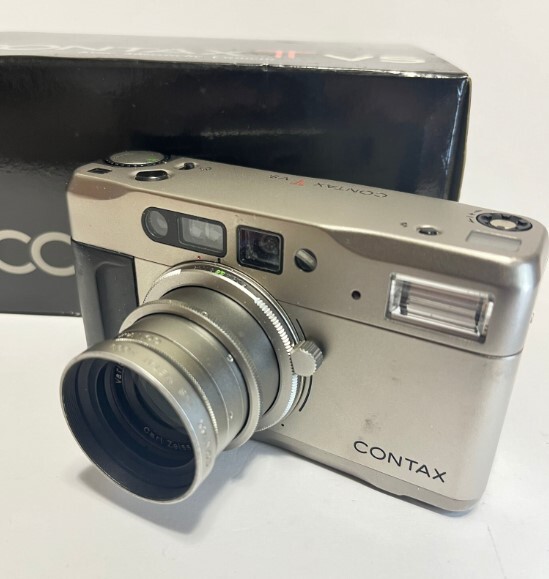 ★良品★ コンタックス CONTAX コンタックス TVS 外箱付き ★シャッター確認済★