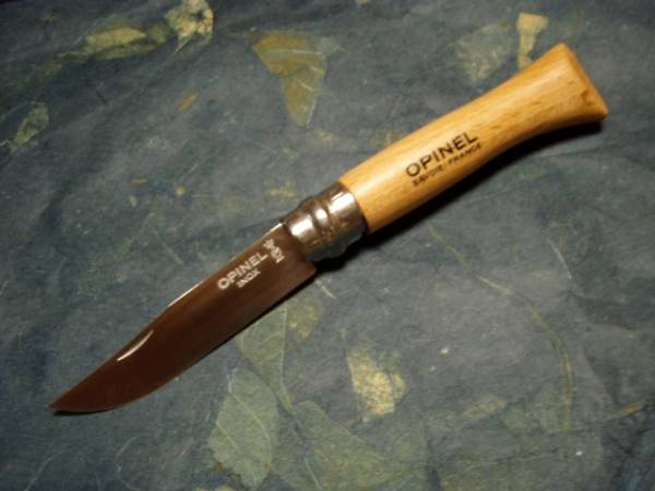 OPINEL/オピネル #6 OP23060 ステンレス/Beechwood 新品・即決_画像1