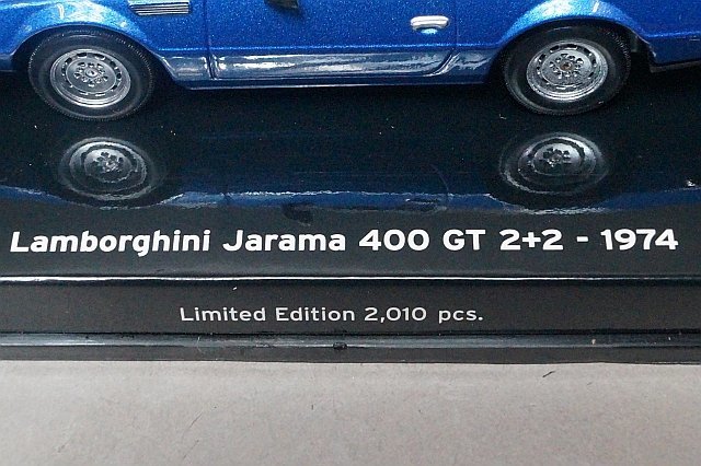 MINICHAMPS ミニチャンプス 1/43 Lamborghini ランボルギーニ ハラマ 400 GT 2+2 1974 ブルー 436103400_画像2