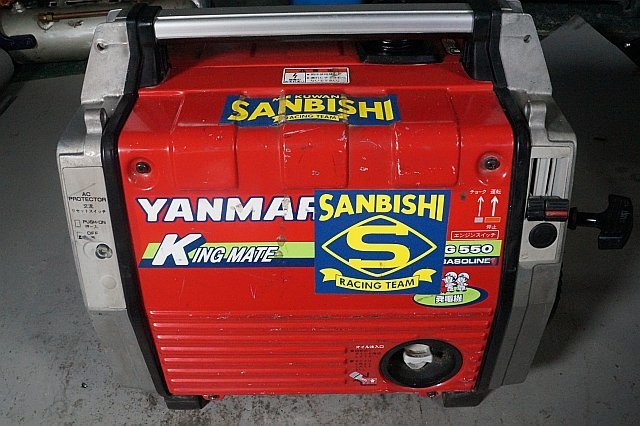 Yahoo!オークション - YANMAR ヤンマー 発電機 KING MATE 100V Yahoo!オークション - YANMAR ヤンマー 発電機 KING MATE 100V