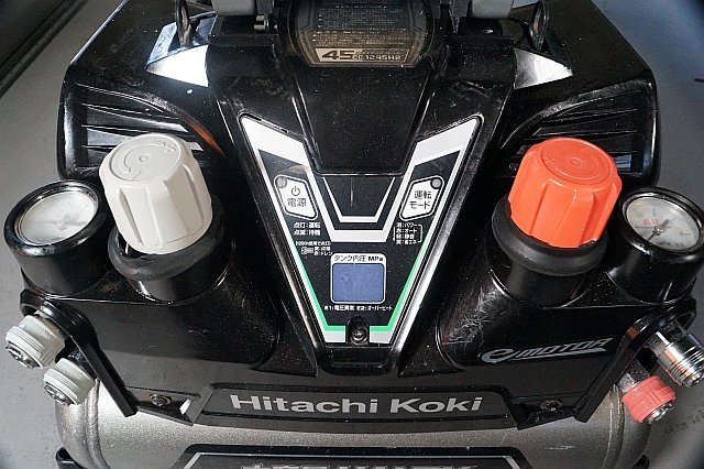 ◎ HITACHI ヒタチ 日立工機 高圧エアコンプレッサ 100V ※ジャンク品 EC1245H2_画像2