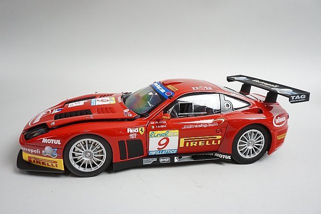 KYOSHO 京商 1/18 Ferrari フェラーリ 575 GTC Team J.M.B Estoril 2003 #9 08393B_画像1