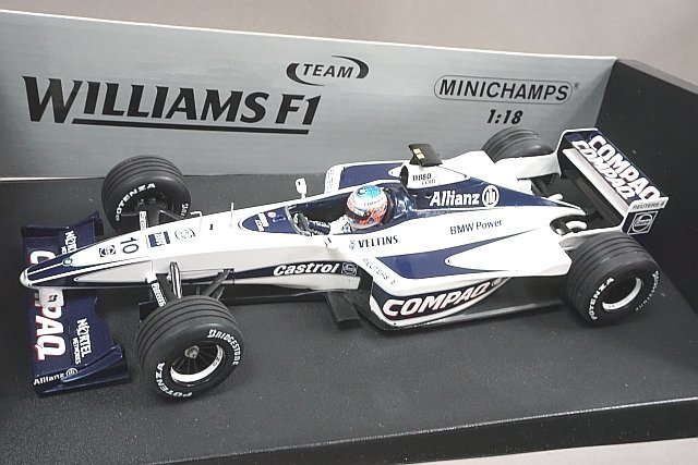 PMA ミニチャンプス 1/18 Williams BMW ウィリアムズ FW22 J.バトン 2000 #10 180000010_画像1