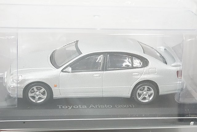 hachette アシェット 1/43 国産名車コレクション トヨタ クラウン 2001 / カローラ ランクス / アリスト 3点セット ※外箱等欠品_画像3