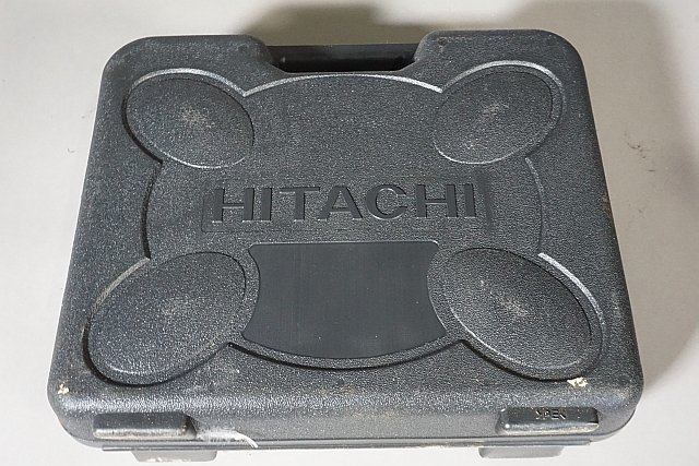 ◎ HITACHI ヒタチ 日立工機 DC12V 12mm インパクトドライバ 充電器 バッテリー２個 ケース付き UC12SE EB1214L ※ジャンク品 FWH12DC3_画像1