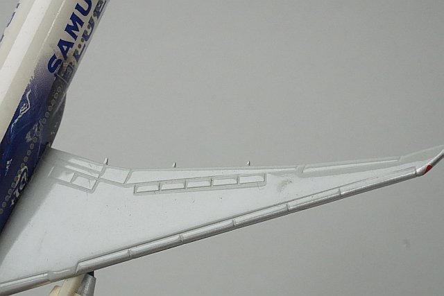 ★ herpa ヘルパ 1/400 B777-300ER JAL SAMURAI BLUE サムライブルー 2006 JA732J_画像4