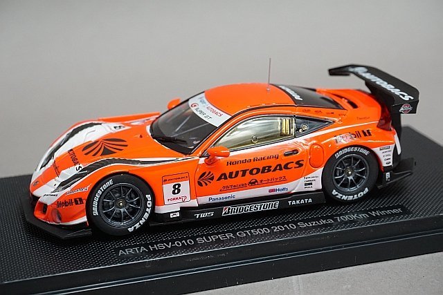 EBBRO エブロ 1/43 HONDA ホンダ スーパーGT ARTA HSV-010 鈴鹿700km 優勝 2010 #8 44424_画像1