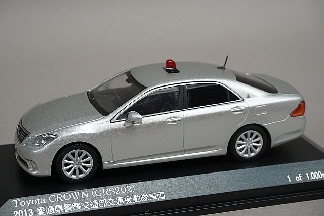 RAI’S レイズ 1/43 TOYOTA トヨタ クラウン (GRS202) 2013 愛媛県警察交通部交通機動隊車両 H7431310_画像1