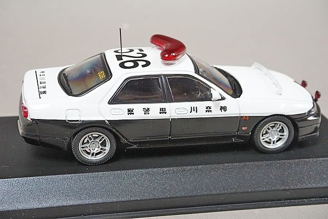 RAI'S レイズ 1/43 日産 スカイライン GT-R オーテックバージョン 1998 神奈川県警察高速道路交通警察隊車両 (526) H7439801_画像2
