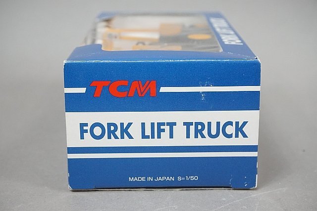 TCM 1/50 FORK LIFT TRUCK フォークリフト トラック 日本製 建機 / 重機_画像9