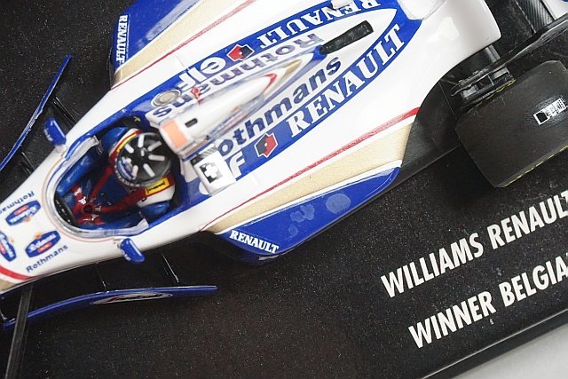 PMA ミニチャンプス 1/43 WILLIAMS RENAULT ウィリアムズ ルノー FW16B ベルギーGP 優勝 D.ヒル 1994 #0 417940400_画像2