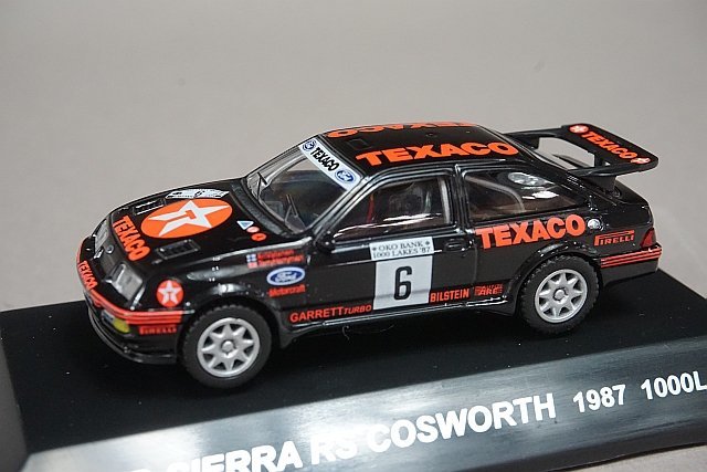 CM'S 1/64 FORD フォード シエラRSコスワース #6 1000Lakes 1987 2nd ラリーカーコレクションSS09フォード1 など2点セット ※外箱欠品_画像3