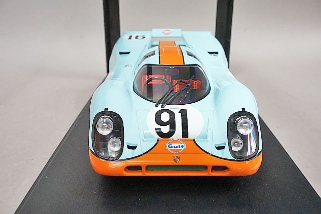 CMR 1/18 Porsche ポルシェ 917K Gulf ガルフ カンナム ワトキンズグレン 1971 #91 CMR131-91_画像2