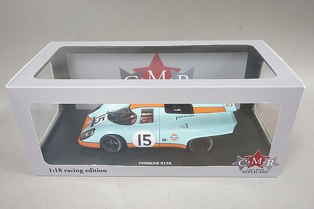 CMR 1/18 Porsche ポルシェ 917K Gulf ガルフ 1000KM ZELTWEG 1971 #15 CMR131-15_画像8