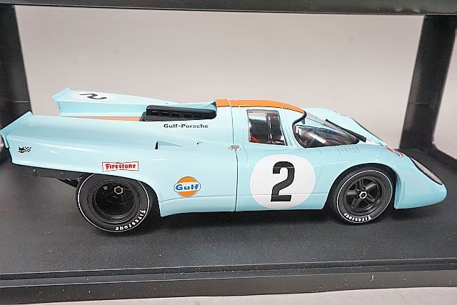 CMR 1/18 Porsche ポルシェ 917K 24h デイトナ 優勝 1970 #2 Gulf ガルフ CMR130_画像3