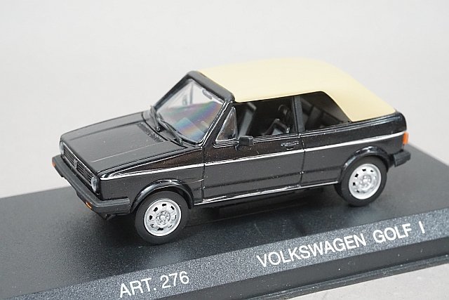 Detail Cars ディティールカーズ 1/43 VW フォルクスワーゲン GOLF ゴルフ I 1974 WITH S.TOP ブラック 276_画像1