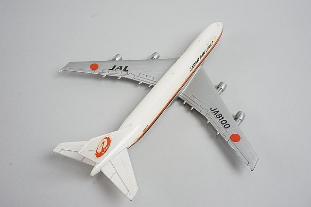 ★ Aero Mini エアロミニ B747 ダイキャスト 全長約23.5cm ※本体、台座のみ ジャンク品_画像2