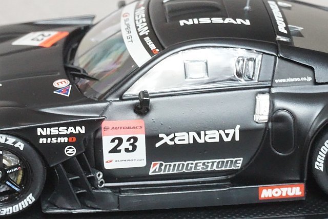 EBBRO エブロ 1/43 NISSAN 日産 ザナヴィ ニスモ Z テストカー スーパーGT500 2006 #23 43792_画像2