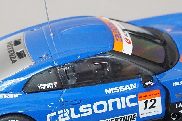 EBBRO エブロ 1/43 NISSAN 日産 カルソニック インパル GT-R スーパーGT500 2008 #12 ブルー 44045_画像4