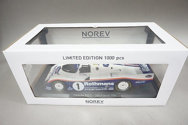 NOREV ノレブ 1/18 Porsche ポルシェ 962C 優勝 ルマン LM 24h 1986 #1 Rothmans ロスマンズ 187400_画像5