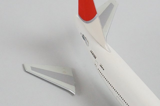 ★ herpa ヘルパ B747-300 JAL リゾッチャオレンジ JA8186 全長約14cm など5点セット ※ジャンク品 本体のみ_画像5