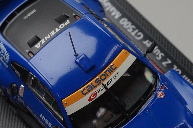 EBBRO エブロ 1/43 Nissan 日産 カルソニック インパル Z スーパーGT500 マレーシア 2005 #12 ブルー 43724_画像2