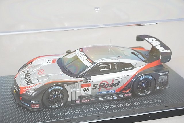 EBBRO エブロ 1/43 Nissan 日産 Sロード モーラ GT-R スーパーGT500 Rd.2 富士 2011 #46 44544_画像1