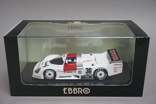 EBBRO エブロ 1/43 TOYOTA トヨタ トムス 86C WEC Japan 1986 #36 44243_画像5