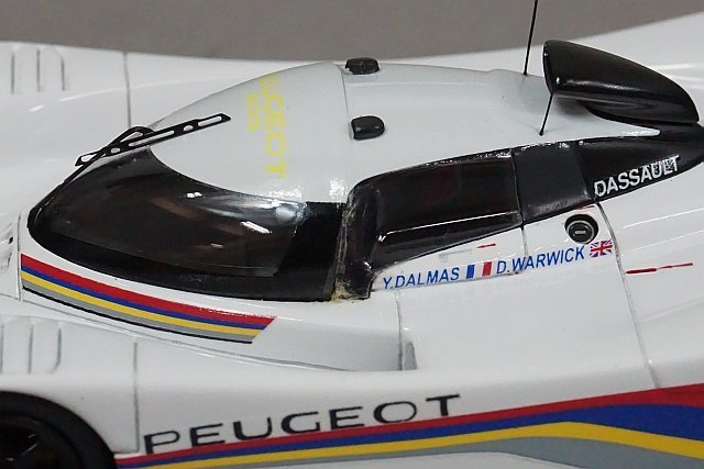 Spark スパーク 1/43 Peugeot プジョー 905 EV1 Bis 鈴鹿 1000km 1992 #1 ※パーツ破損有り KBS065_画像5