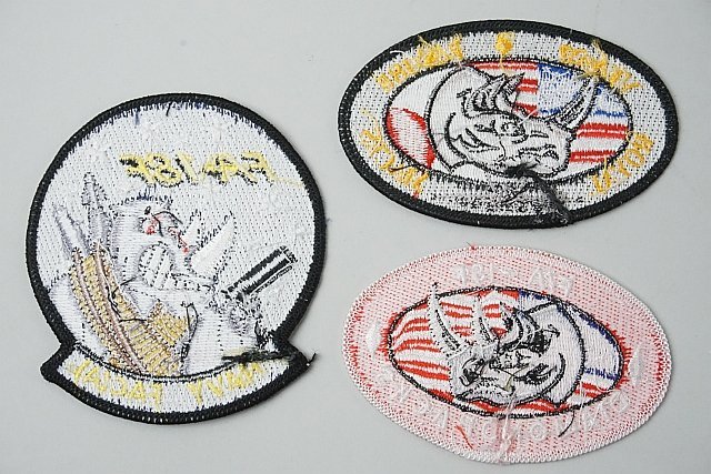 ★ アメリカ海軍 F/A-18F ダイヤモンドバックス / VFA-27 F7A-18E ROYAL MACES などワッペン / パッチ3点セットの画像7