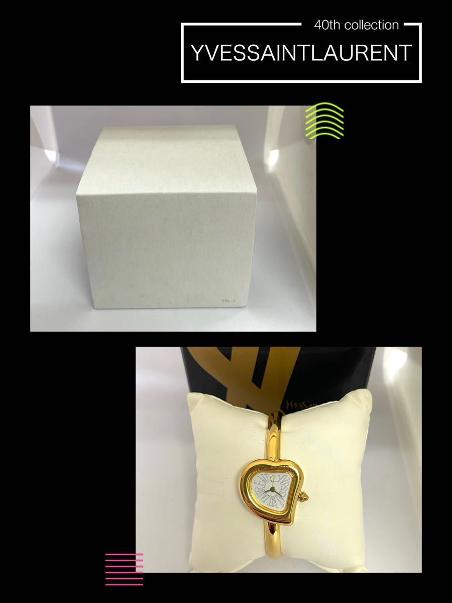 稼働 未使用保管品 極美品 YVES SAINT LAURENT 40th 限定 腕時計 稼働 未使用保管品 極美品 YVES SAINT LAURENT 40th 限定 腕時計
