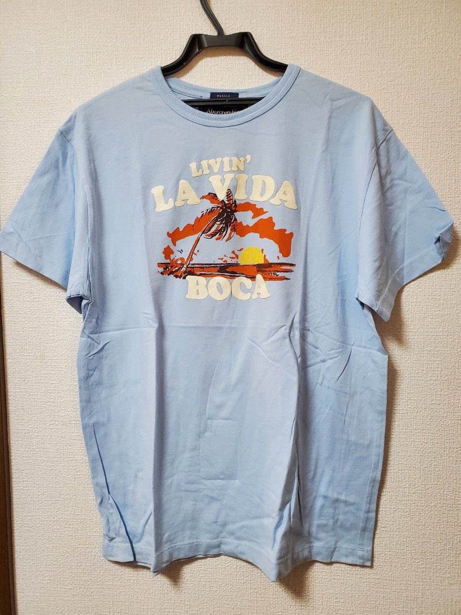 未使用品 タグ付き アバクロ アバクロンビー&フィッチ Tシャツ メンズ XL Abercrombie & Fitch 