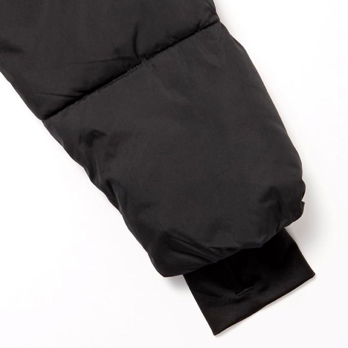 [Amazon Essentials] パファーコート フード付き 厚手 長袖　ブラック　暖かいダウンジャケット ダウンコート