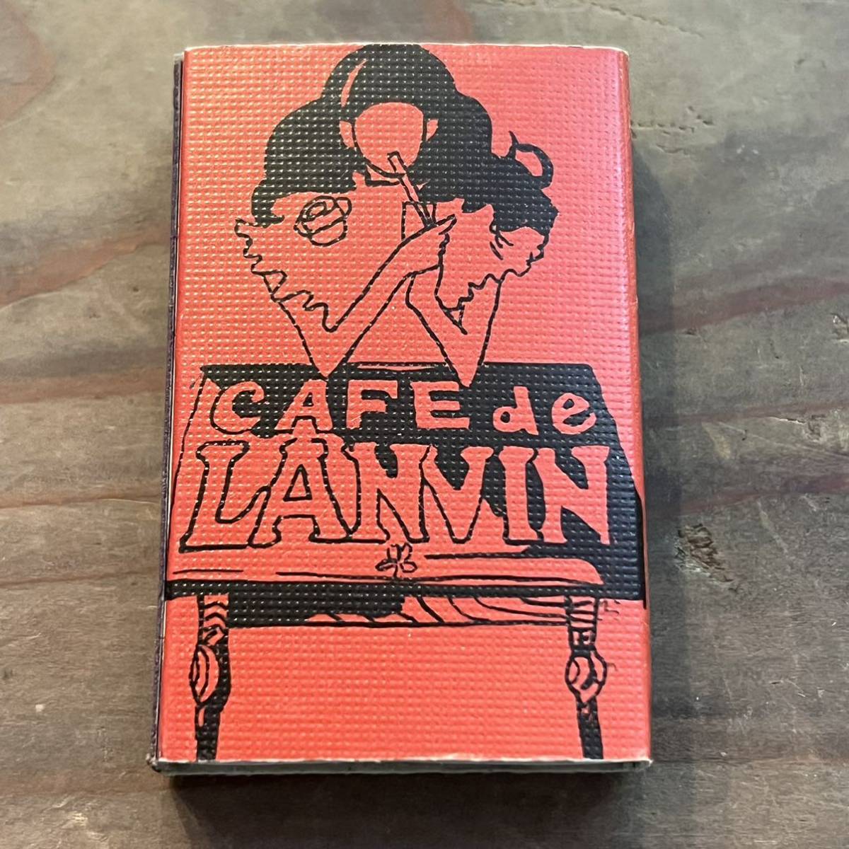 当時 マッチ箱 喫茶 珈琲 ランバン cafe de LANVIN 名古屋 検索 レトロ 昭和 マッチ 紙物 スナック パブ ラウンジ ご当地_画像1