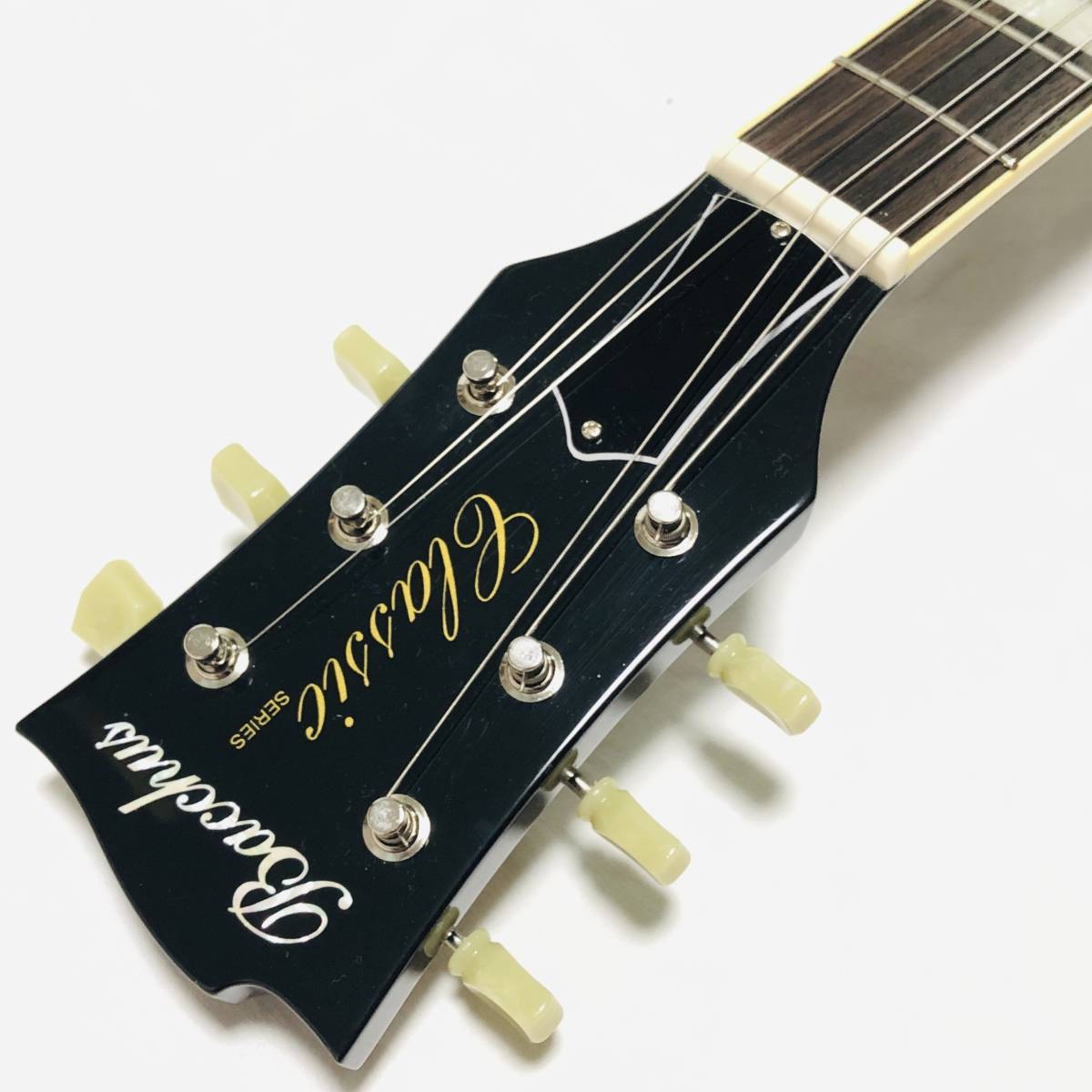 美品 Bacchus BLS-59 Craft Series Les Paul copy MADE IN JAPAN バッカス レスポールコピーモデル 日本製 Deviser Momose Headway_画像2