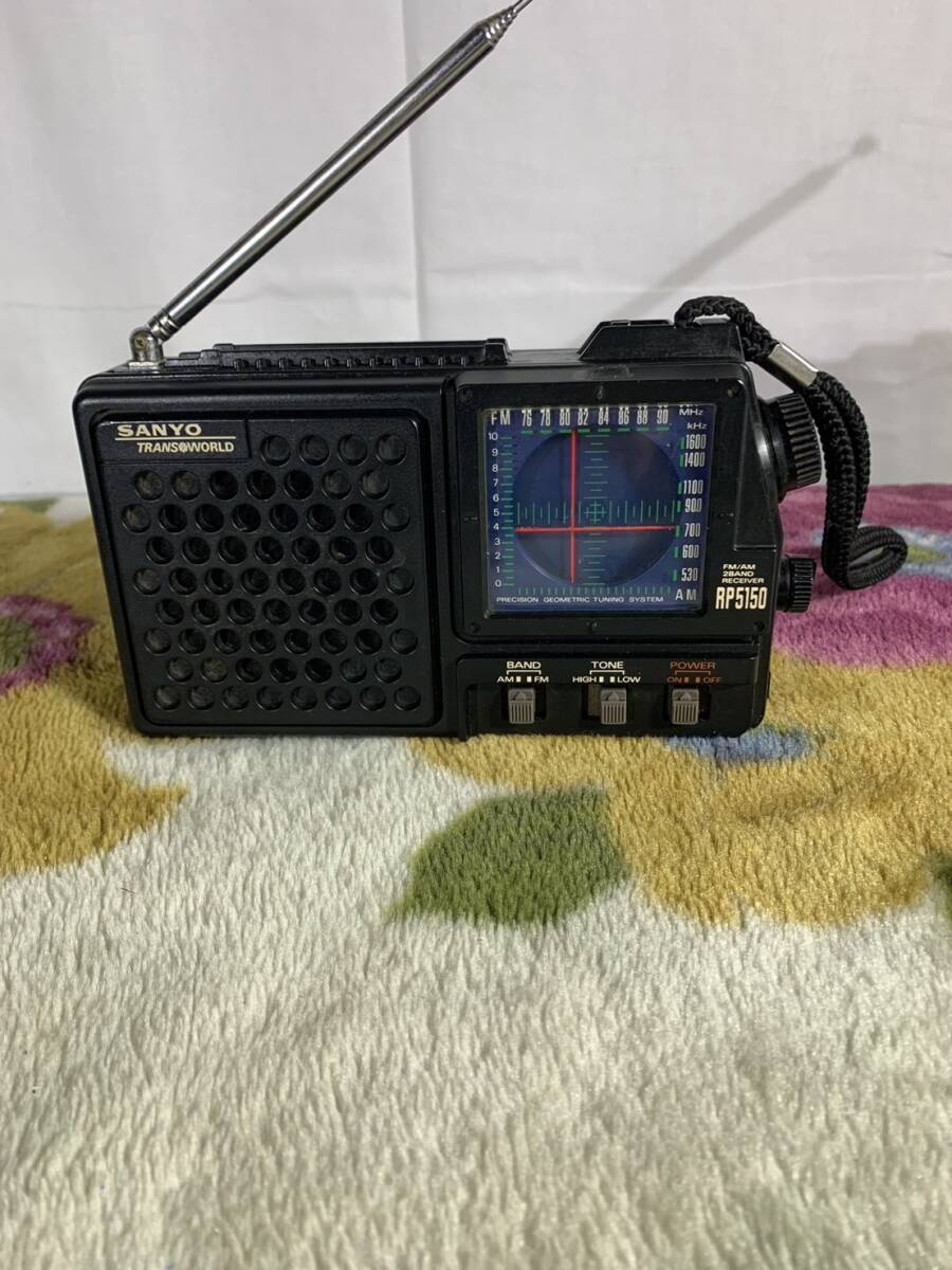 ANYO サンヨー 小型ラジオ FA/AM２BAND RECEIVER RP5150 _画像1