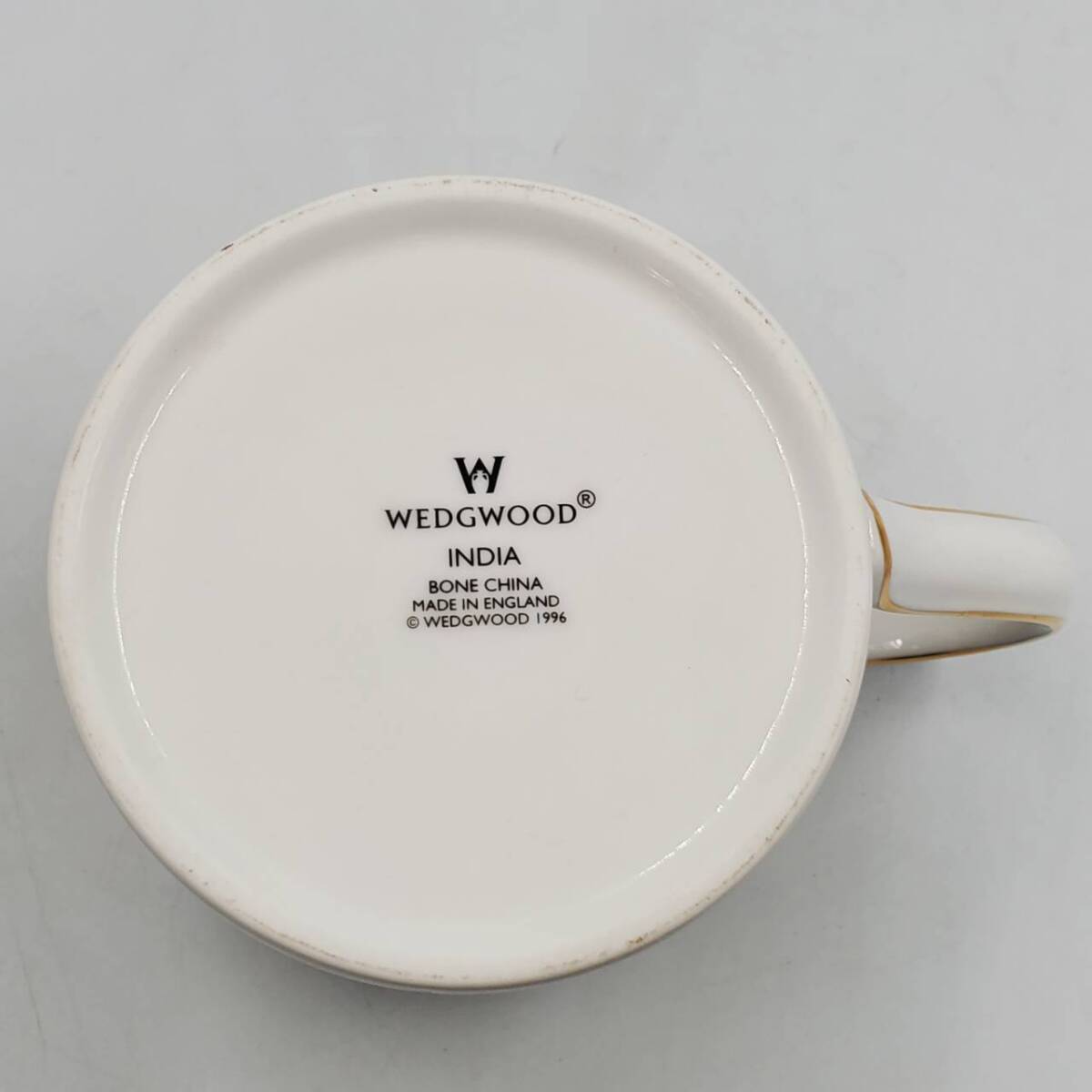 #14460 WEDGEWOOD ウェッジウッド プレート マグカップ セット フロレンティーン ターコイズ /インディア 花柄 洋食器 食器 厨房 キッチン_画像5