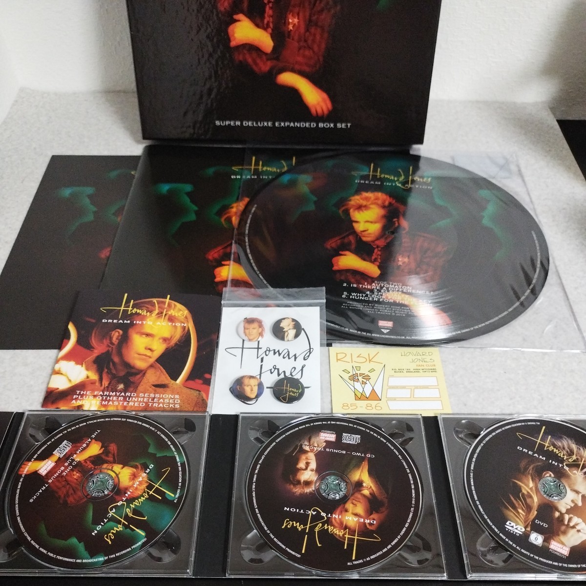  secondhand goods * Howard * Jones DREAM INTO ACTION SUPER DELUXE EXPENDED BOX SET