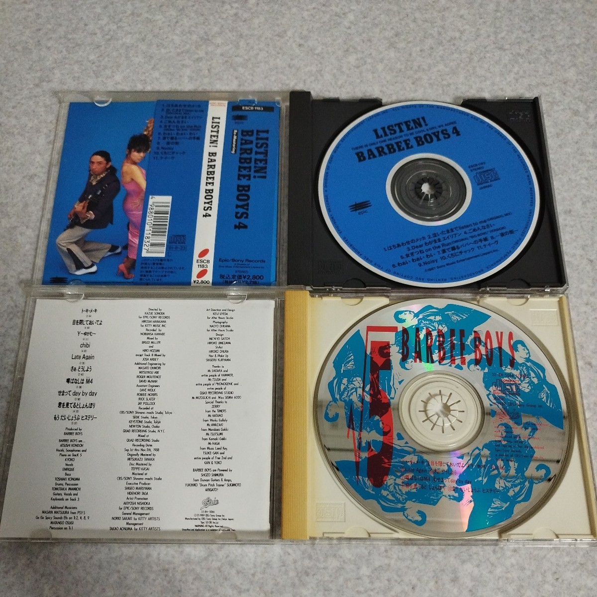 中古品★BARBEE BOYS CD 2枚セット_画像4