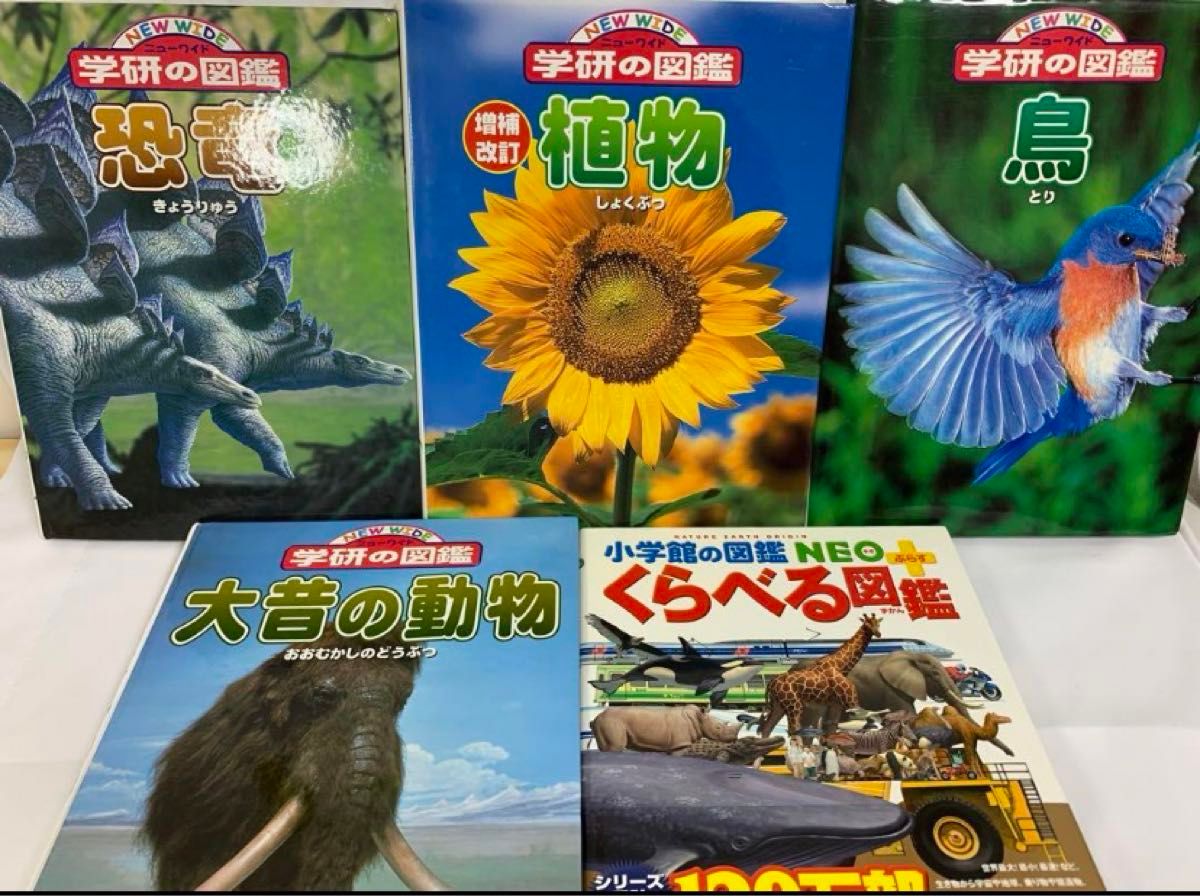 定価17,900円)図鑑9点セット 小学館 学研 講談社 学研の図鑑 定価17,900円)図鑑9点セット 小学館 学研 講談社 学研の図鑑