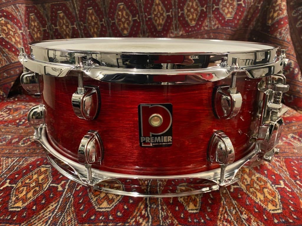 ★PREMiER SNARE XPK Series Birch/Eucaly 14"×5,5" Made in England おまけ付き★_画像1