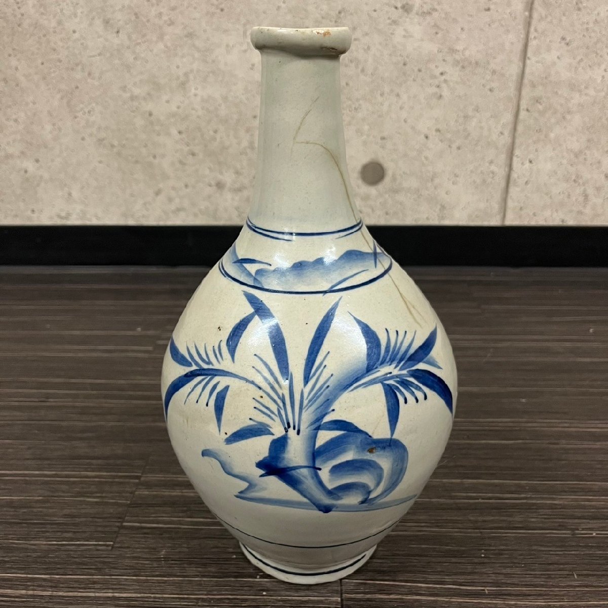 古伊万里 徳利 酒器 花瓶 花器 花入 壷 壺 飾壷 骨董 茶道具 華道具 020108w/T19(80)