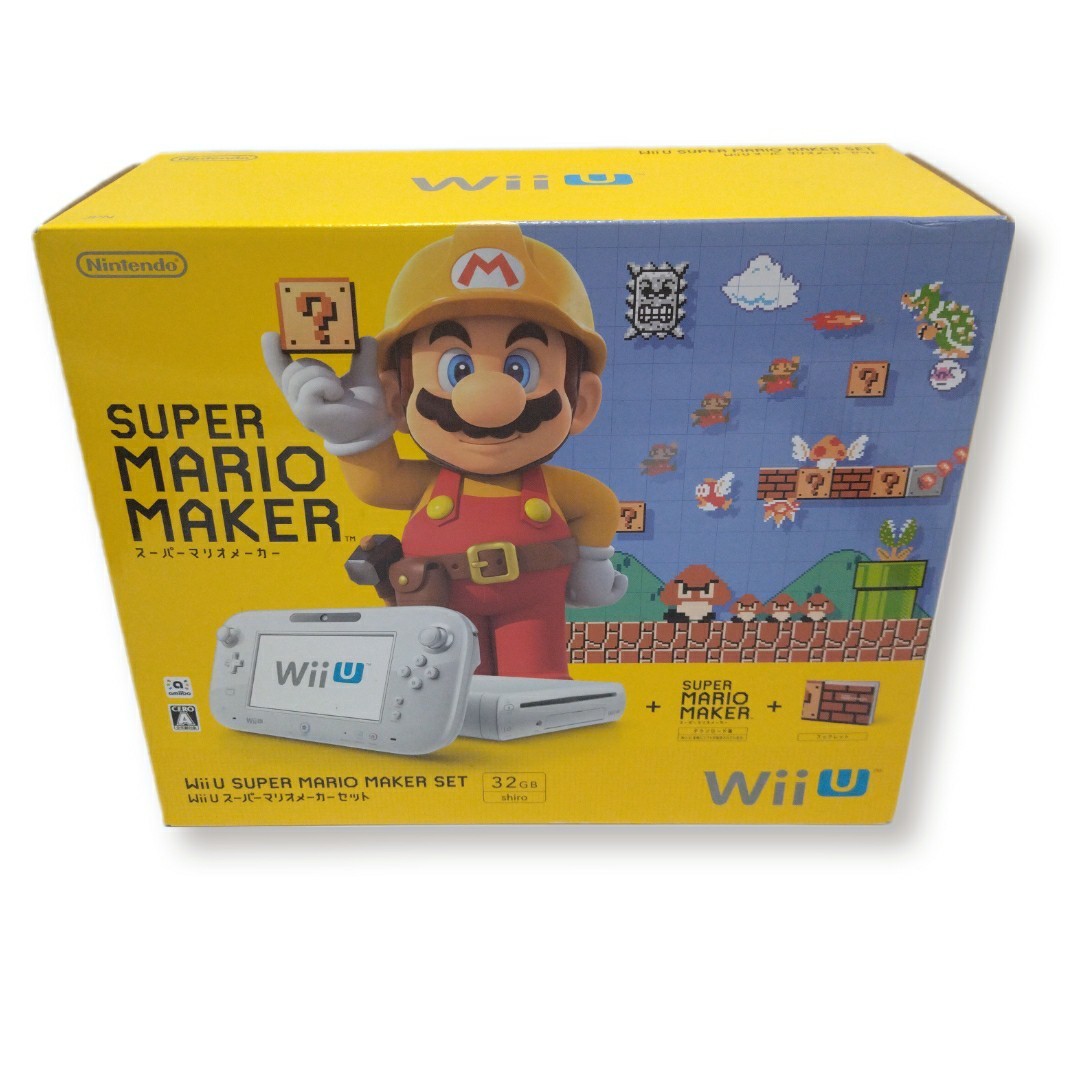 【未使用品】WiiU スーパーマリオメーカー セット Nintendo 任天堂